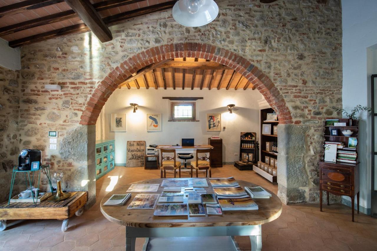 La Fattoria Del Rio Di Sopra - Agriturismo Baldeschi تورو سول تراسيمينو المظهر الخارجي الصورة